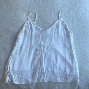 White aritzia tank top- good used condition